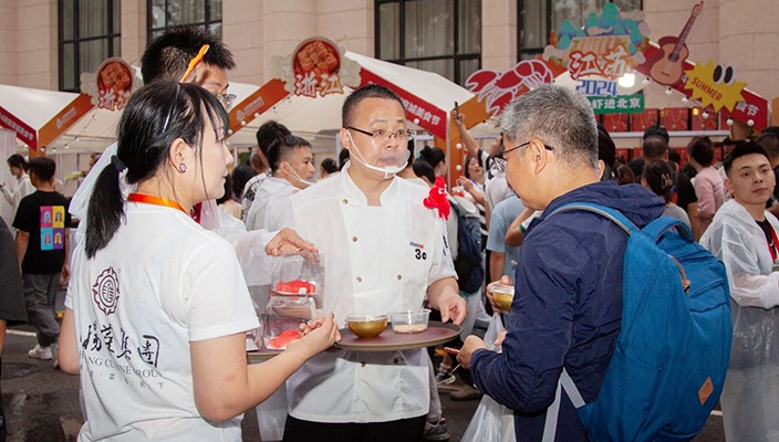 以食為媒，淮揚(yáng)菜品鑒堂受邀參展“北京國際美食薈”